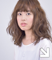 Hair　岡田 幸次郎/Make-up　芝 美智夏